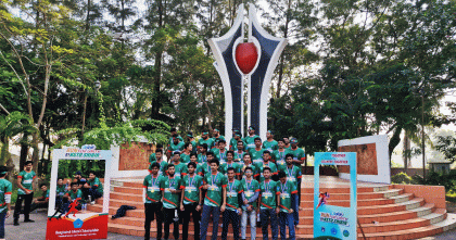 ৮০০ শিক্ষার্থীর অংশগ্রহণে নোবিপ্রবিতে ‘রান ফর ইউনিটি’ ম্যারাথন