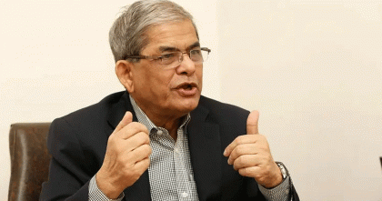 একটা গোষ্ঠী ধর্মের নামে দেশে বিভাজন সৃষ্টি করতে চায়: মির্জা ফখরুল