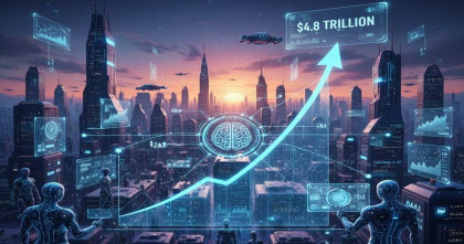 ৪.৮ ট্রিলিয়ন ডলারের বাজার দখলের পথে এআই