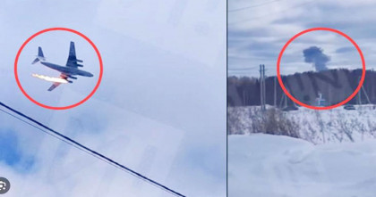 মস্কোর কাছে বিধ্বস্ত রুশ সামরিক কার্গো বিমান, নিহত সাত