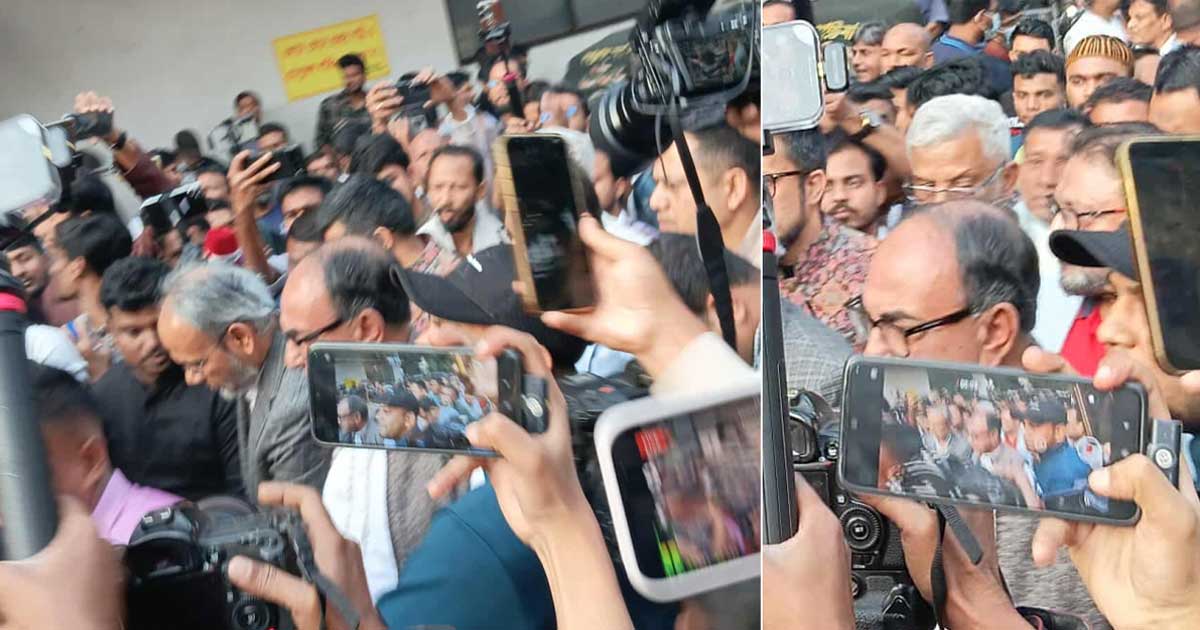 হাদি গুলিবিদ্ধ, ঢামেকে তোপের মুখে মির্জা আব্বাস 