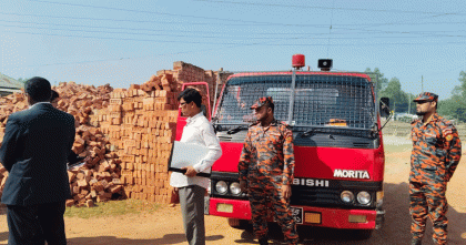 শেরপুরে তিন ইটভাটায় নয় লাখ জরিমানা