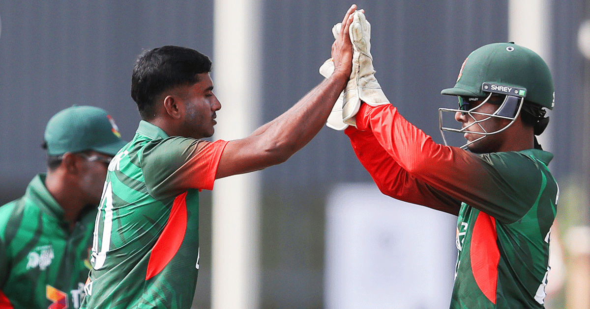 ফয়সালের সেঞ্চুরিতে বাংলাদেশকে বড় লক্ষ্য দিলো আফগানিস্তান