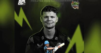 ইংলিশ টি-টোয়েন্টি মাতানো অলরাউন্ডারকে নিলো সিলেট টাইটান্স