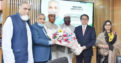 জামায়াত নেতাদের সাথে মঙ্গোলিয়ার রাষ্ট্রদূতের সাক্ষাৎ 