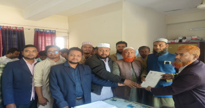 গাইবান্ধা-এক আসনে মনোনয়নপত্র তুললেন জামায়াত মনোনীত প্রার্থী মাজেদুর রহমান