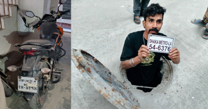 ওসমান হাদির ওপর হামলার ঘটনায় ব্যবহৃত মোটরসাইকেল, হেলমেট ও ভুয়া নম্বর প্লেট উদ্ধার 