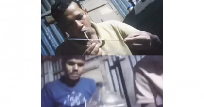 ‎হরিরামপুরে ছাত্রদল ও স্বেচ্ছাসেবক দলের দুই নেতার মাদক সেবনের ভিডিও ভাইরাল