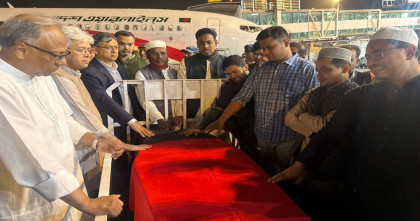 দেশে পৌঁছালো ওসমান হাদির মরদেহ