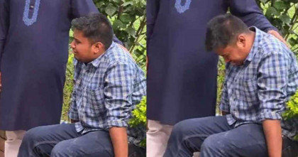 হাদির কবরের পাশে কান্নায় ভেঙে পড়লেন হাসনাত আব্দুল্লাহ