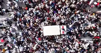 শহীদ হাদিকে সংসদ প্লাজা থেকে অশ্রুসিক্ত বিদায়