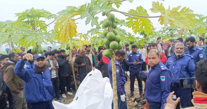 মেহেরপুরে রাতে নিখোঁজের পর সকালে পেঁপে বাগানে মিললো যুবকের রক্তাক্ত মরদেহ 