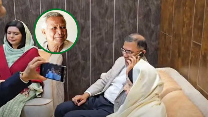 দেশে নেমেই প্রধান উপদেষ্টার সঙ্গে ফোনে কথা বললেন তারেক রহমান