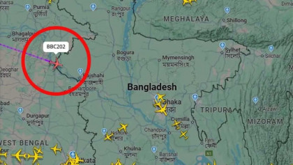 দেশের আকাশ সীমানায় ঢুকল তারেক রহমানকে বহনকারী বিমান