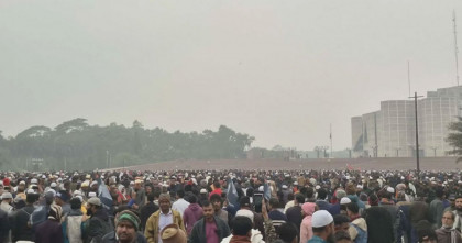 জানাজার জন্য খুলে দেয়া হলো জাতীয় সংসদের দক্ষিণ প্লাজার প্রবেশ পথ