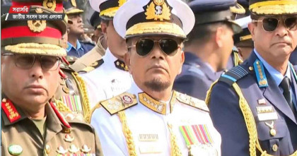 খালেদা জিয়ার জানাজা; মানিক মিয়া অ্যাভিনিউতে তিন বাহিনী প্রধান 