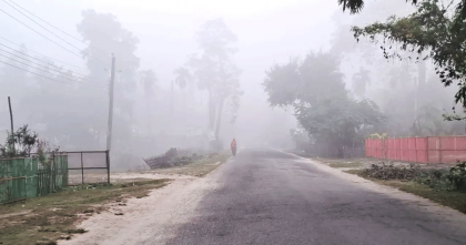 তেঁতুলিয়ায় তীব্র শীত, তাপমাত্রা কত