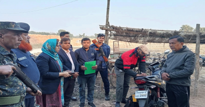 মেহেরপুরে দুই উপজেলায় ইটভাটায় অভিযান, তিন লক্ষ টাকা জরিমানা