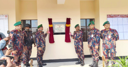 লালমনিরহাটে সীমান্ত সুরক্ষা জোরদারে নতুন  বিওপি'র যাত্রা শুরু