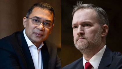 তারেক রহমানের সাথে যুক্তরাষ্ট্রের বাণিজ্য প্রতিনিধির ভার্চুয়াল বৈঠক 