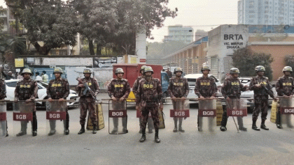 ঢাকায় বিজিবি মোতায়েন