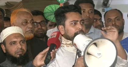 নির্বাচনে লেভেল প্লেয়িং ফিল্ড নিয়ে অভিযোগ নাহিদ ইসলামের 