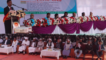 গণভোট সফল করতে চাঁপাইনবাবগঞ্জে জেলা পর্যায়ে ইমাম সম্মেলন