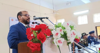 হ্যাঁ'না 'ভোট প্রদানে আমার কোনো আপত্তি নেই; সুনামগঞ্জের জেলা প্রশাসক ইলিয়াস মিয়া 