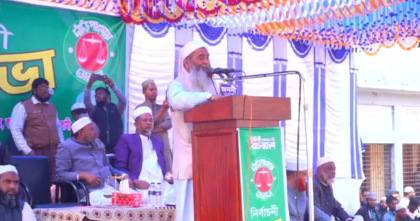 যাঁরা আল্লাহর আইনের পক্ষে নাই, সে দলগুলো শয়তানের দল: অধ্যপক মুজিবুর রহমান 