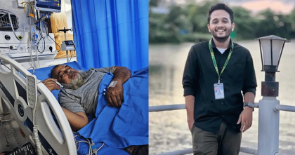 সিসিইউতে জুলাই শহীদ মীর মুগ্ধের বাবা 