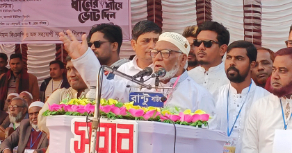 জামায়াত গুপ্ত এবং আ. লীগ প্রকৃত স্বাধীনতার পক্ষের দল: বিএনপি প্রার্থী শাহজাহান মিঞা