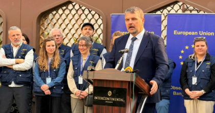 নির্বাচন অংশগ্রহণমূলক হওয়ার প্রত্যাশা ইইউর পর্যবেক্ষক প্রধানের