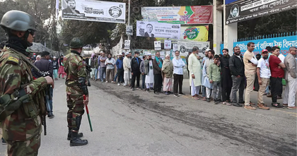 ত্রয়োদশ জাতীয় সংসদ নির্বাচনের ভোটগ্রহণ শুরু