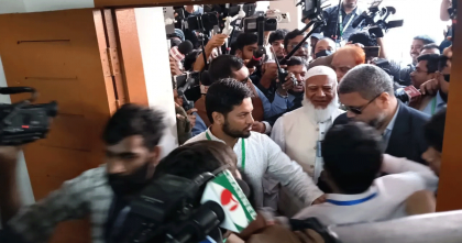 ভোট দিলেন জামায়াত আমির ডা. শফিকুর রহমান 