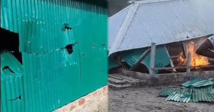 ভূঞাপুরে জামায়েত অফিসে ভাঙচুর পর এবার আগুন 