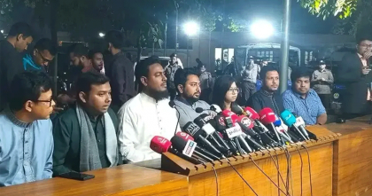 ‘নোট অব ডিসেন্ট’ বাদ রেখে জুলাই সনদে সই করেছি : নাহিদ ইসলাম