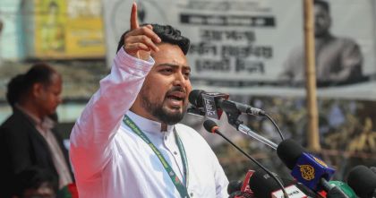 নোট অব ডিসেন্টের সিদ্ধান্ত গণভোটেই হয়ে গেছে: নাহিদ ইসলাম