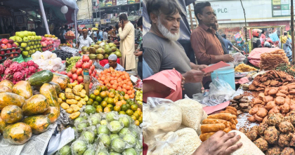 ইফতারের আগ মুহূর্তে গুলশানে উৎসবের আবহ