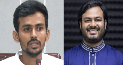 দক্ষিণে মেয়র প্রার্থী আসিফ মাহমুদ, উত্তরে আরিফুল আদীব