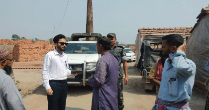 শ্যামনগরে অবৈধ মাটি উত্তোলন, দুই ইটভাটাকে ছয় লাখ টাকা জরিমানা 