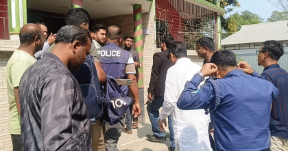 চাঁদপুরে বৃদ্ধাকে শ্বাসরোধে হত্যা, পুত্রবধূকে হাত-পা বাঁধাবস্থায় উদ্ধার