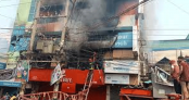 সৈয়দপুরে ভয়াবহ অগ্নিকাণ্ডে পুড়ল দুটি ব্যাংক, ক্ষয়ক্ষতি প্রায় ১০ লাখ টাকা


