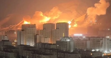 ভয়াবহ বিস্ফোরণে কাঁপছে তেহরান, টালমাটাল ইরান