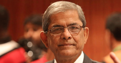 অন্তর্বর্তী সরকারকে ধন্যবাদ জানালেন মির্জা ফখরুল ইসলাম