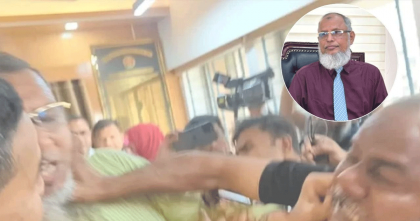 বগুড়া-৬ আসনের উপনির্বাচনে বিএনপির দুই প্রার্থীর ধস্তাধস্তি: যা বললেন ইসি 