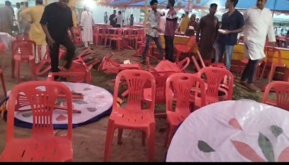 কসবায় ইফতার মাহফিলে বিএনপির দুই গ্রুপের সংঘর্ষ  