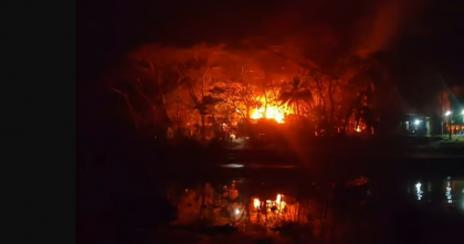 মাদারীপুরে ৪০ বাড়িতে ভাঙচুর-লুটপাট-অগ্নিসংযোগ