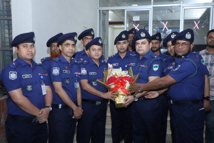 চুয়াডাঙ্গা জেলার নবাগত পুলিশ সুপার মোহাম্মদ রুহুল কবীর খান যোগদান 