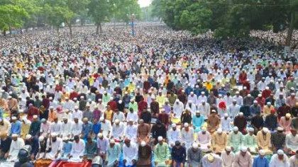 শোলাকিয়া ঈদগাহ: দুই শতাব্দীর ঐতিহ্য ও নিরাপত্তার চাদরে ১৯৯তম জামাত