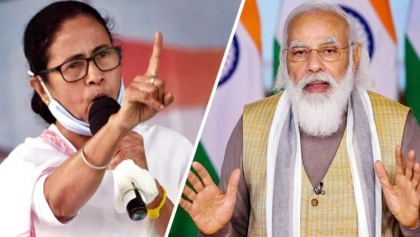 পশ্চিমবঙ্গের মুখ্যমন্ত্রীর মোদিকে ‘অনুপ্রবেশকারী’ বলার মন্তব্য নিয়ে বিতর্ক